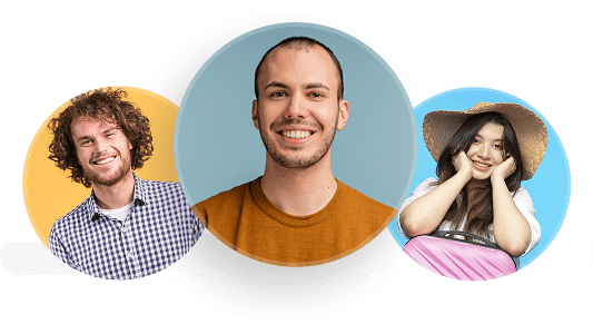 People connecting through Talklet